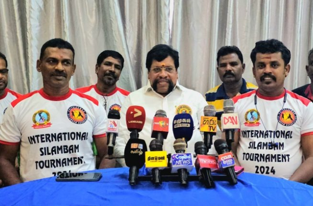 யாழ்ப்பாணத்தில் நடைபெறும் சர்வதேச சிலம்பம் போட்டி..!