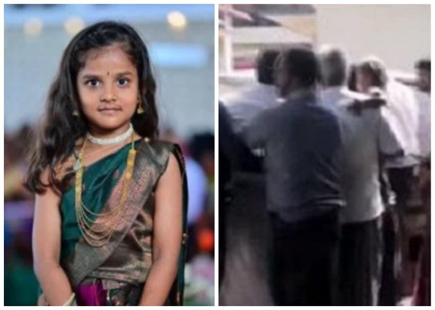 3-ம் வகுப்பு மாணவி மாரடைப்பால் மரணம்