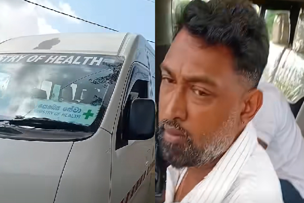 யாழில் அம்புலன்ஸ் வாகனத்தில் நடந்த கூத்து; பொதுமகனால் தலைதெறிக்க ஓட்டம்