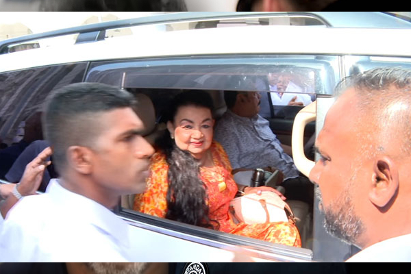 ஷிரந்தி ராஜபக்ஷவிடம் 4 மணிநேரம் வாக்குமூலம்